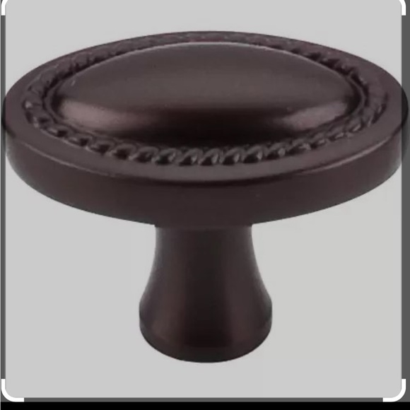 Oval Rope Knob from the Somerset Collection by Top Knobs - Picture 2 of 2